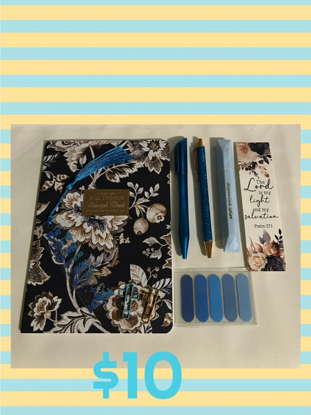 N/A floral journal